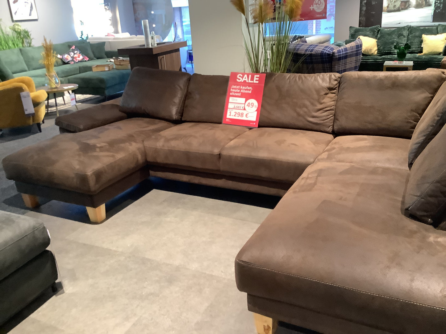 Wohnlandschaft „Savelli“ Store Cloppenburg