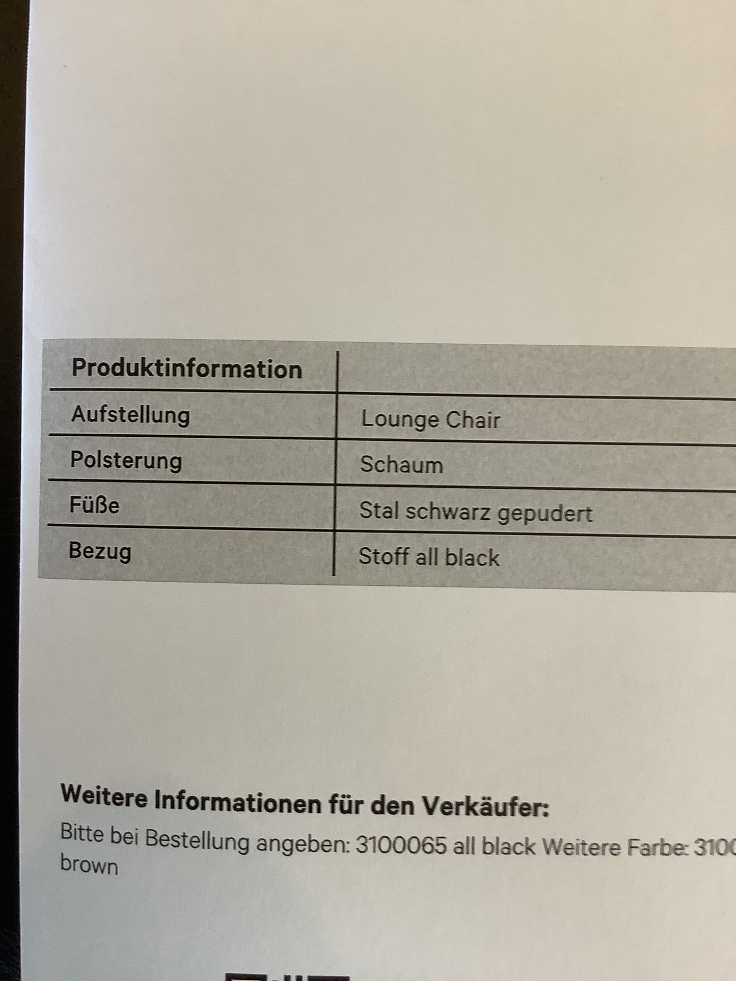 Sessel Zarami | Lübeck