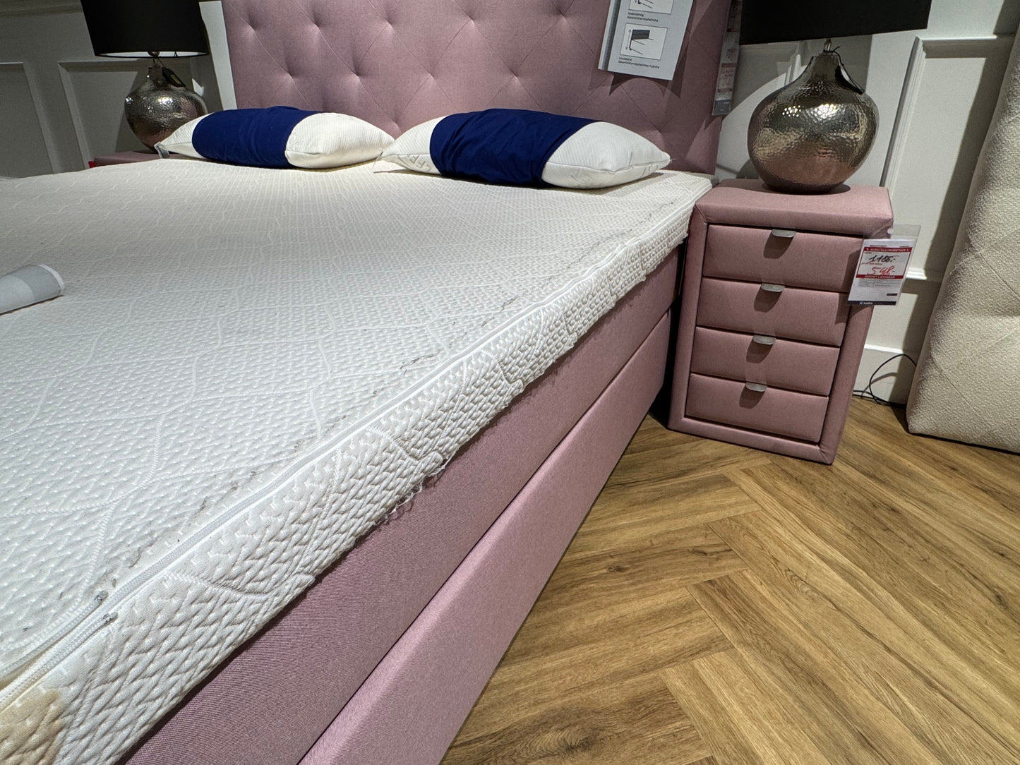Set Boxspringbett Salea - Harburg