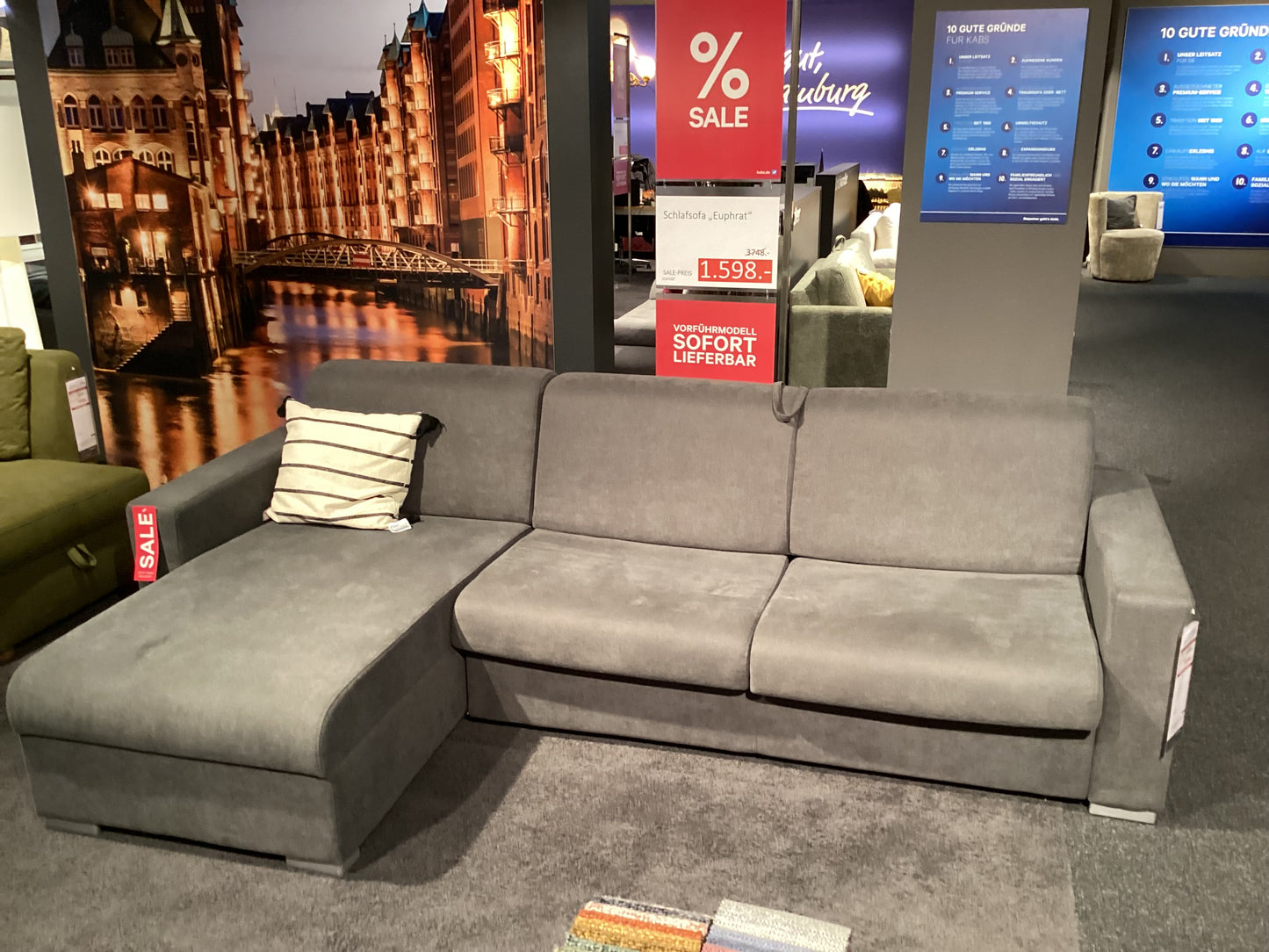 Ecksofa „Euphrat“ Wandsbek