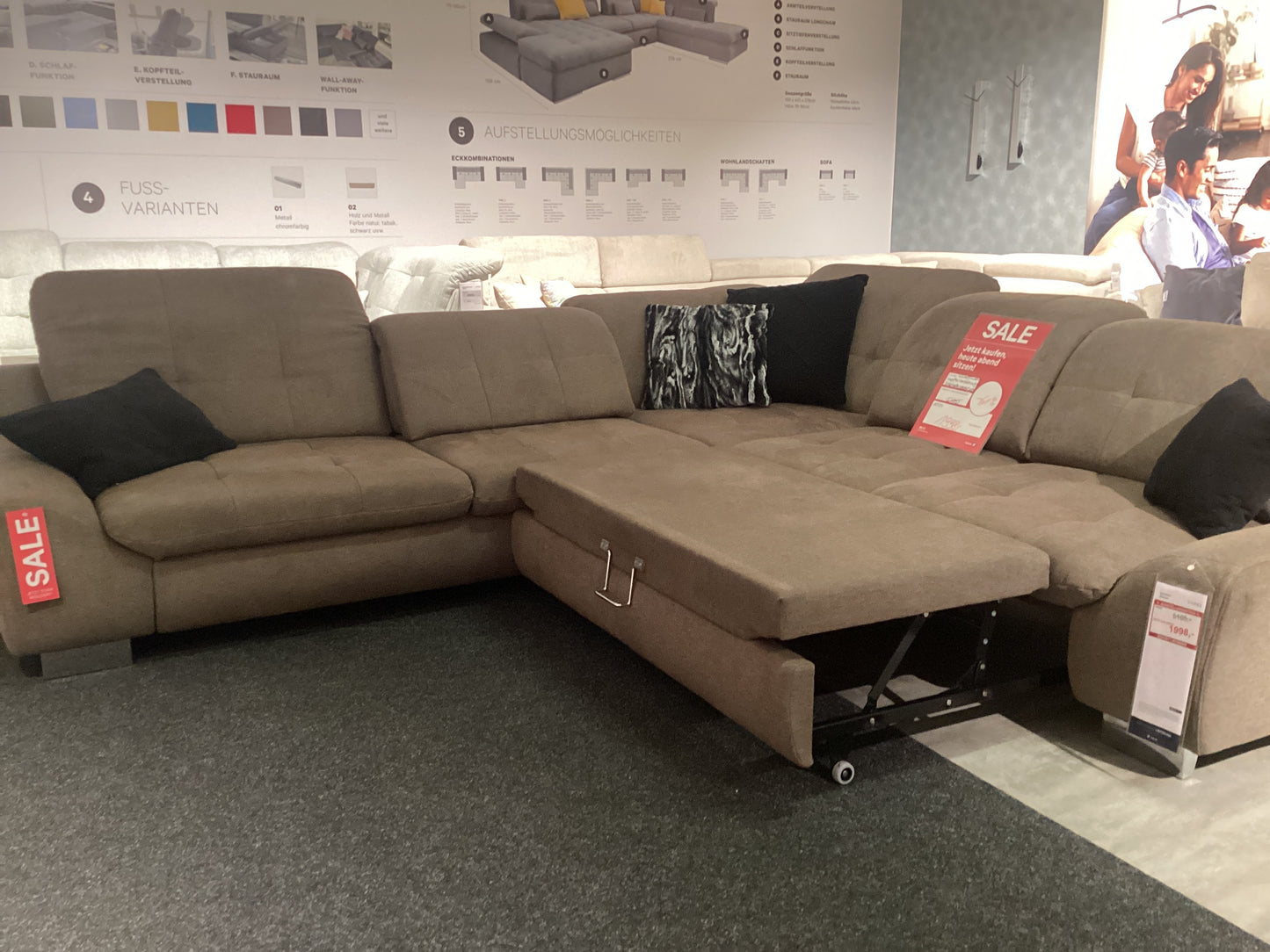 Ecksofa „Melazzo“ Wandsbek