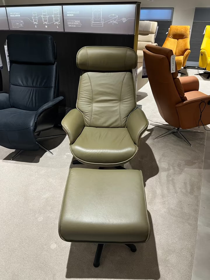 Relaxsessel "Hanna" + Hocker Leipzig