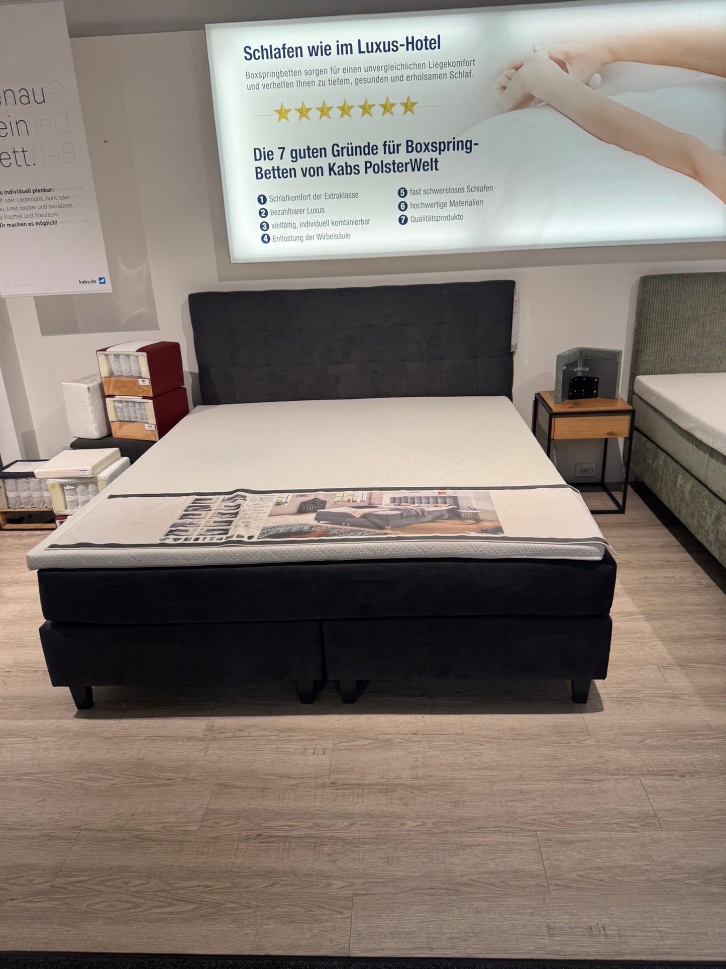 Boxspringbett: “Salci” Halstenbek