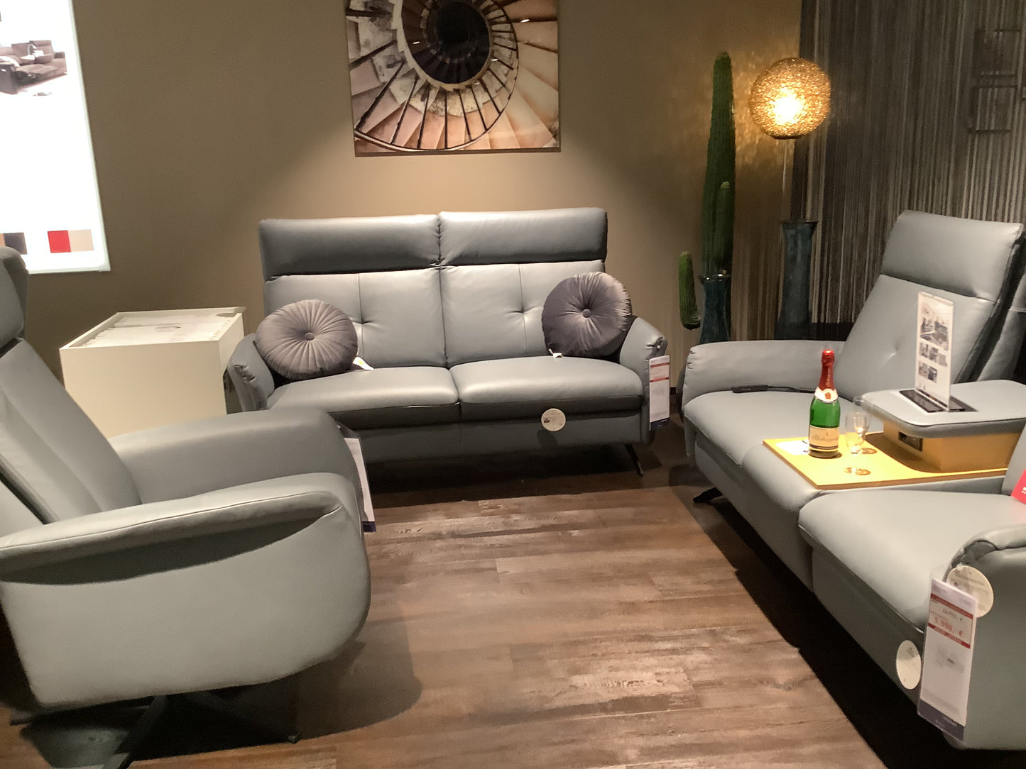 Polstergarnitur „Caracas“ + Relaxsessel „Cambs“ Store Cloppenburg