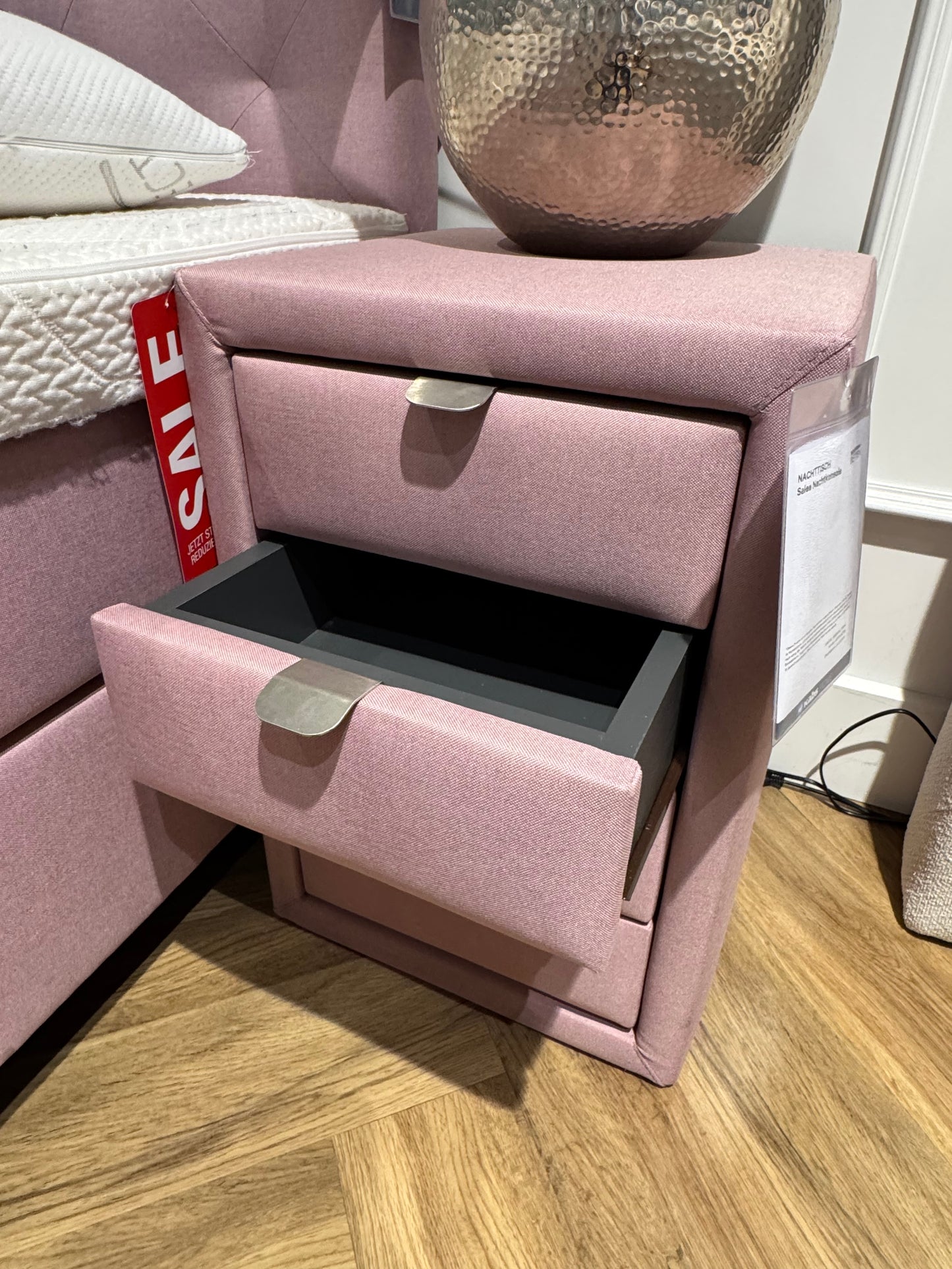 Set Boxspringbett Salea - Harburg