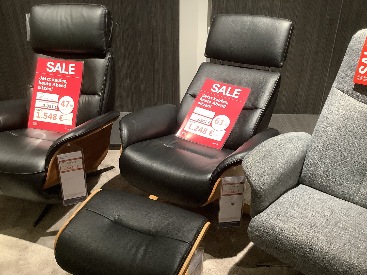 Relaxsessel „Kareike“ inklusiv Polsterhocker Store Cloppenburg
