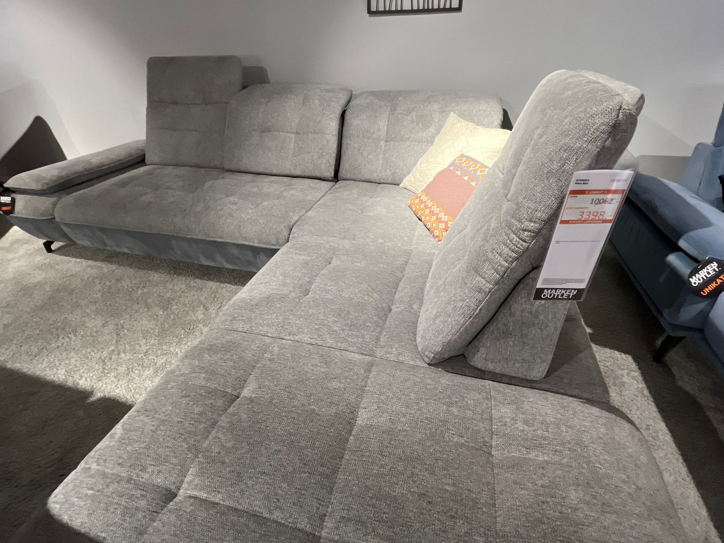 Design Ecksofa Piero Bett/ kabs Essen