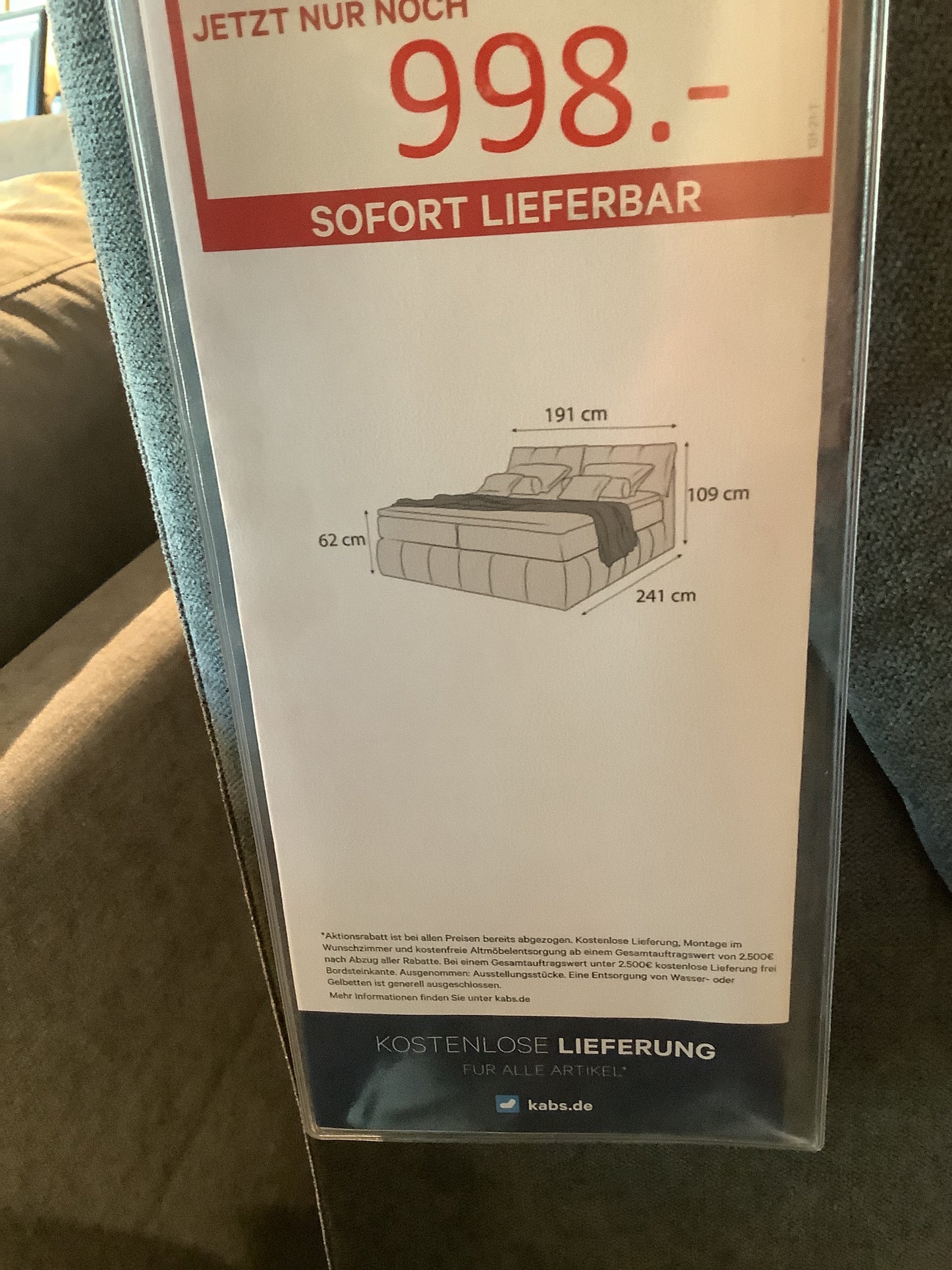 Boxspringbett Benestrare | Lübeck