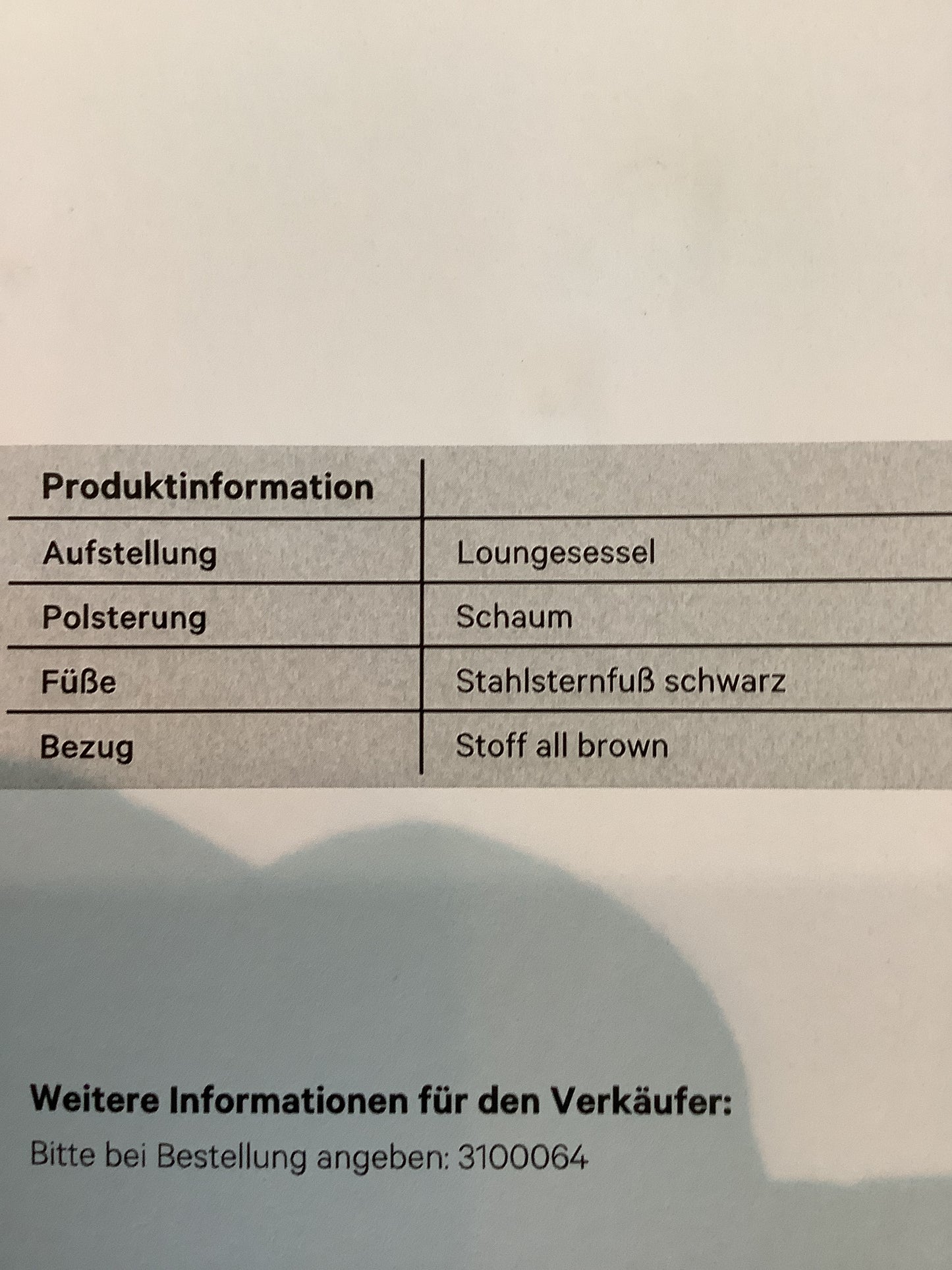 Sessel Zeke | Lübeck