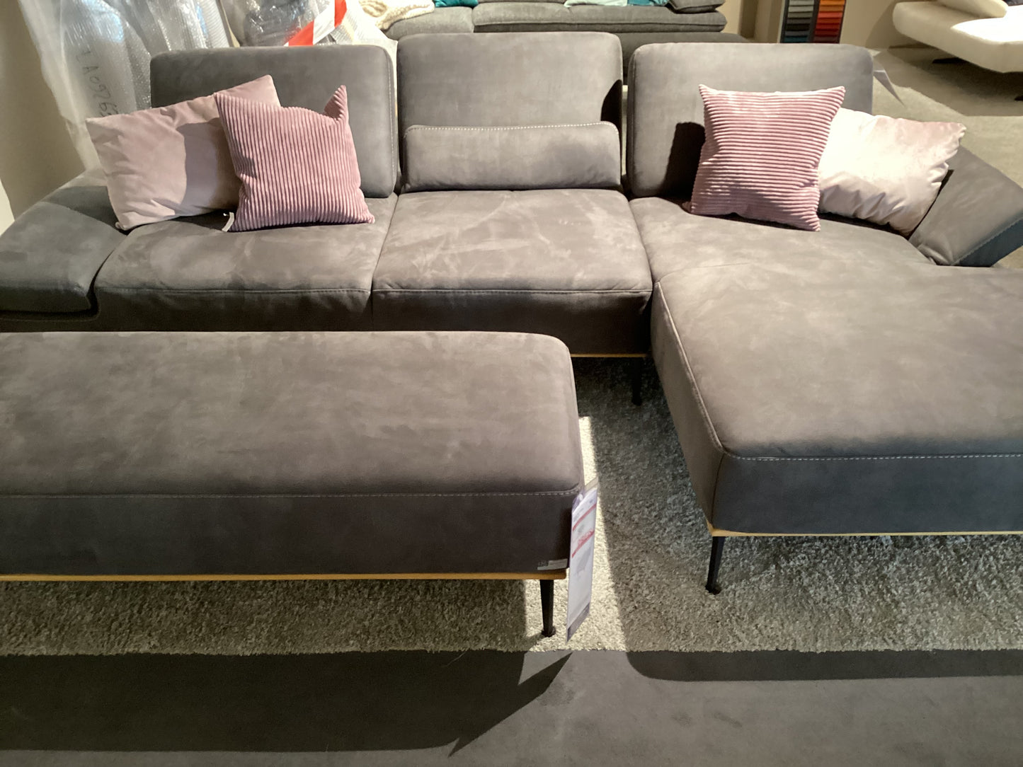 W. Schillig Ecksofa 16585 inkl. Hocker/ Kabs Essen