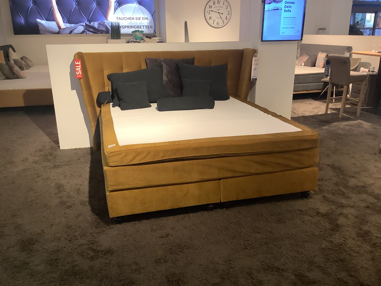 Boxspringbett „Salcedo“ | Schwerin