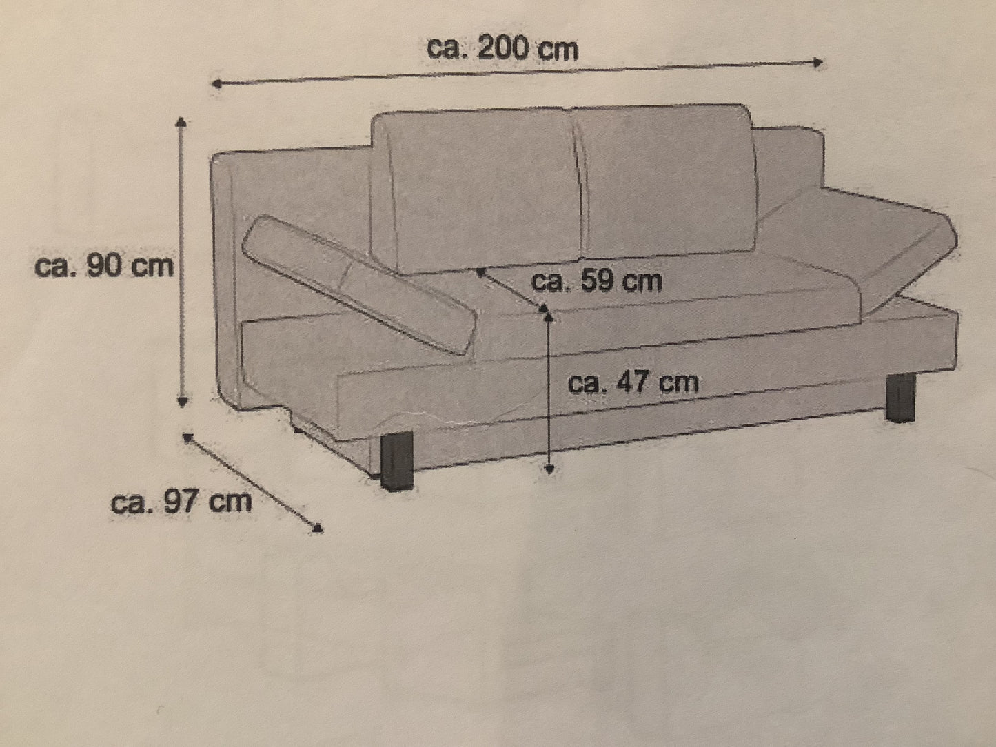 Schlafsofa „Roliano“ | Schwerin