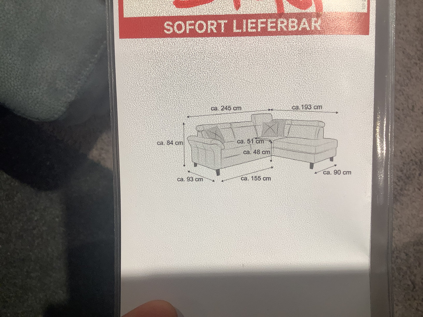 Ecksofa „Scandicci“