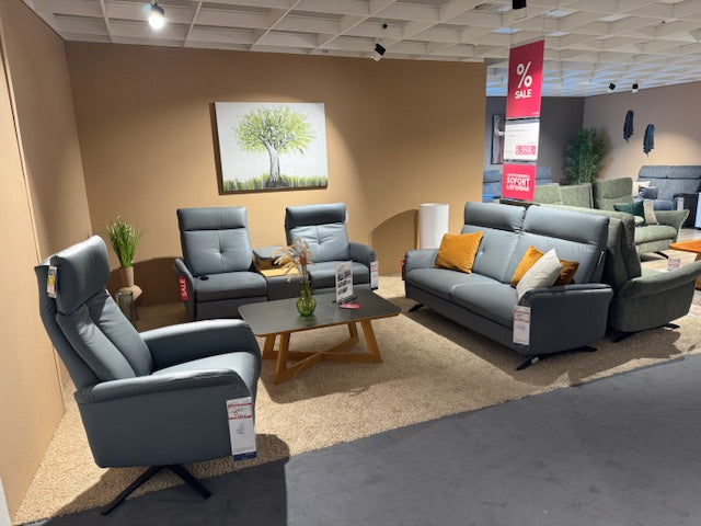 Living Wohngruppe Caracas inkl. Relaxsessel Cambs/ Kabs Essen