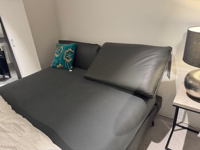 Boxspringbett Hüggel Leder/ Kabs Essen