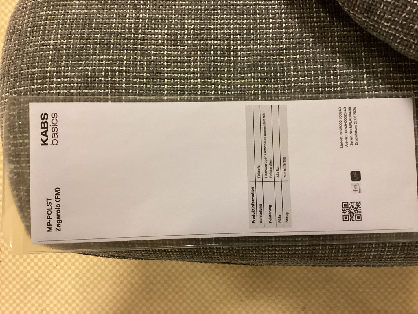 Ecksofa Zagarolo I Kabs Outlet