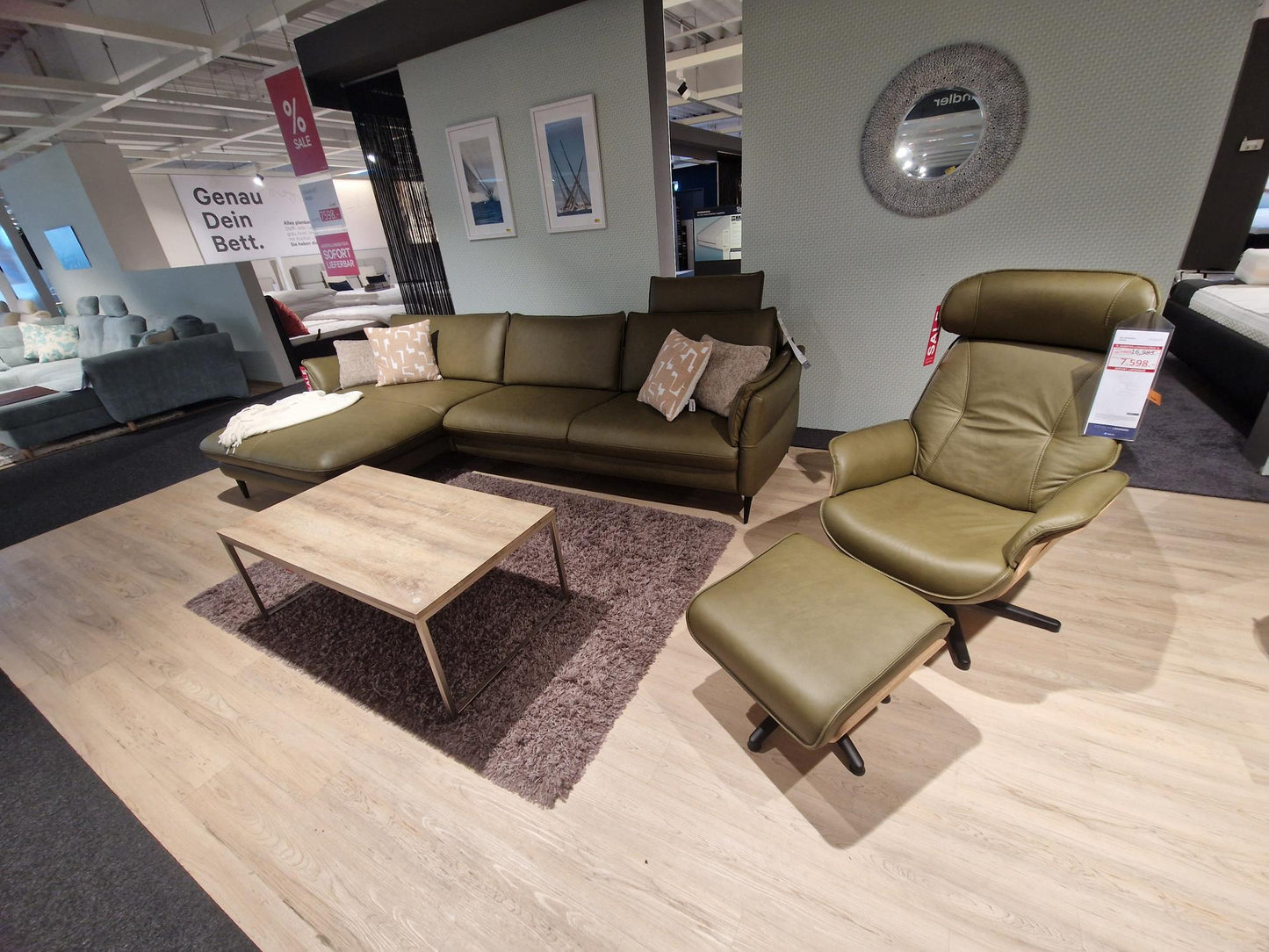 Ecksofa Haeta + Relaxsessel - Kabs Bremen