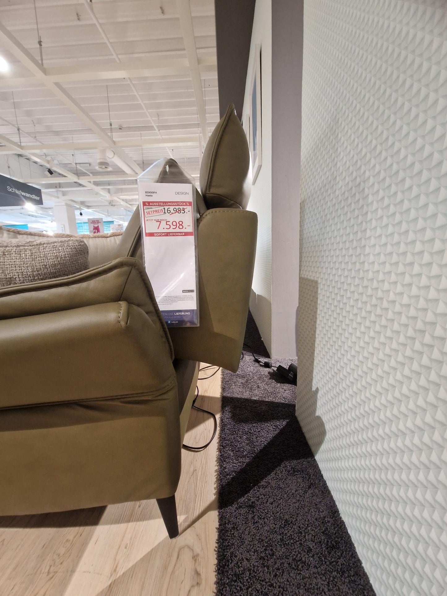 Ecksofa Haeta + Relaxsessel - Kabs Bremen
