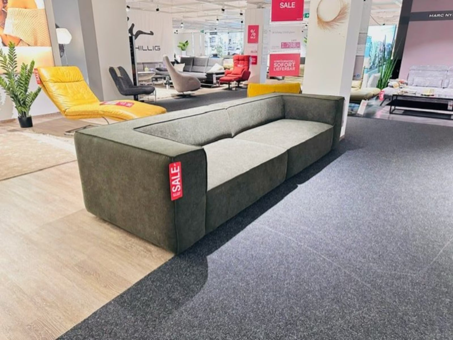 Polstersofa W.Schillig 18050 around the block Kabs Cloppenburg