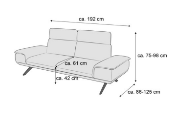 Einzelsofa „Elements“ KOINOR | Kabs Cloppenburg