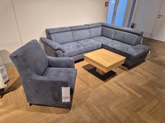 Ecksofa "Scandicci" mit Sessel "Siviano" SET | Kabs Essen City