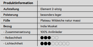 Bank 2-Sitzer „Schwof“ KOINOR | Kabs Cloppenburg