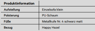 Einzelsofa „Elements“ KOINOR | Kabs Cloppenburg
