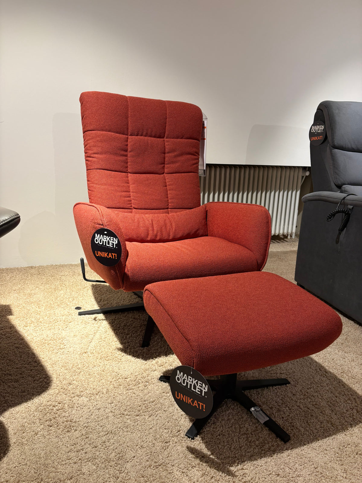 Relaxsessel "31721 Dexxter" mit Hocker | Kabs Essen Steele
