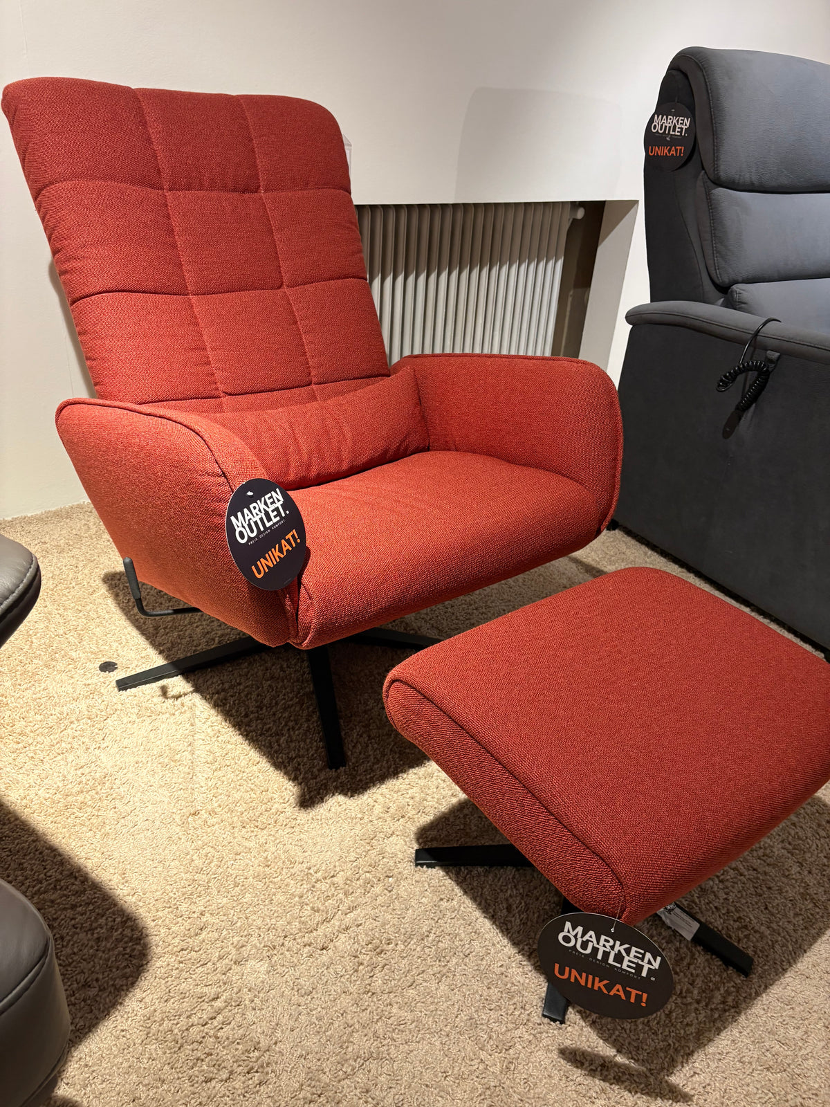 Relaxsessel "31721 Dexxter" mit Hocker | Kabs Essen Steele