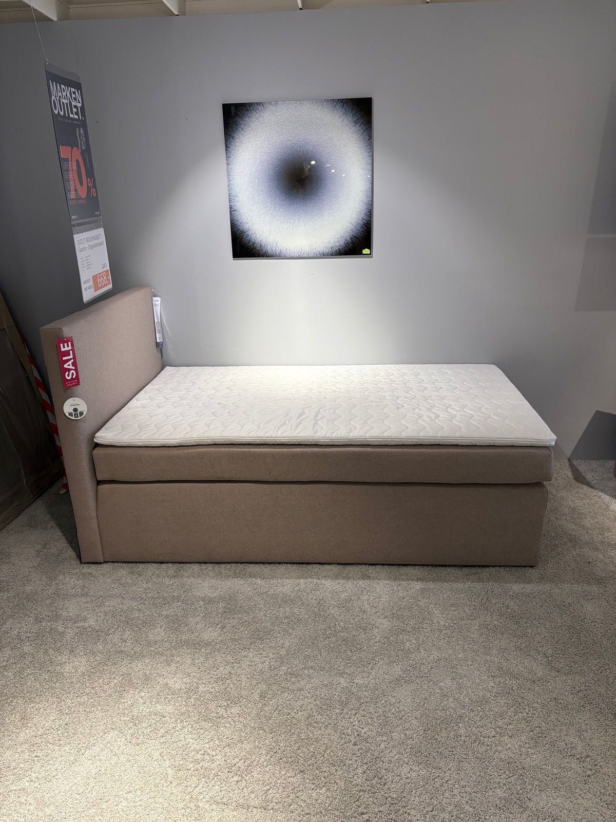 Boxspringbett "Gavron" Originalverpackt | Kabs Essen Steele