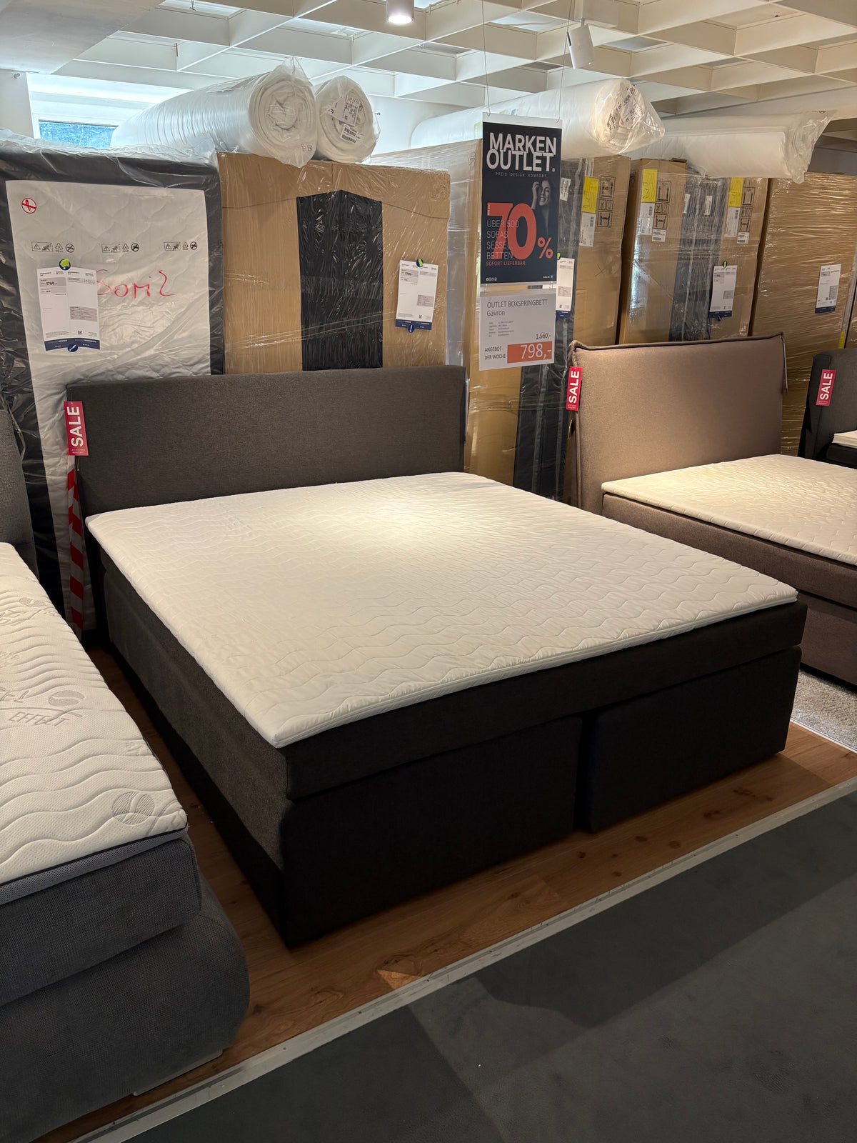 Boxspringbett "Gavron 180" Originalverpackt | Kabs Essen Steele