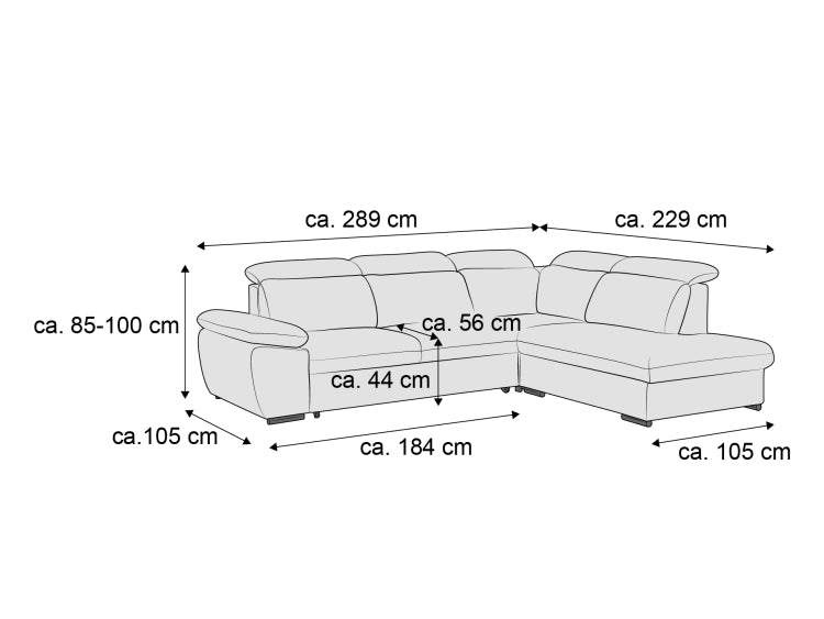Ecksofa Mason | Lübeck
