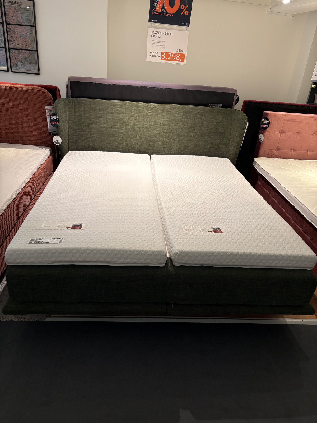 Boxspringbett "Ohoma" | Kabs Essen Steele