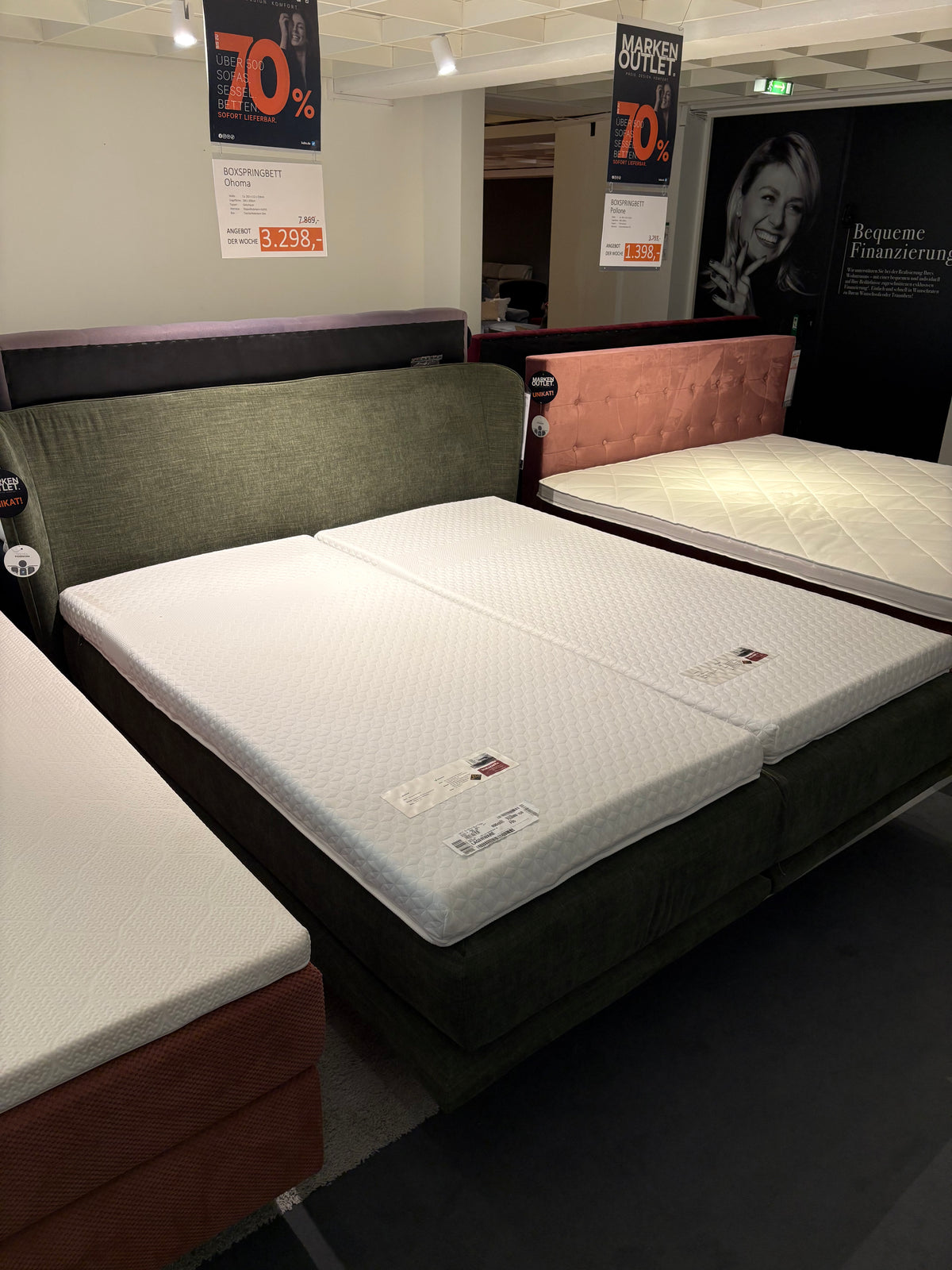 Boxspringbett "Ohoma" | Kabs Essen Steele