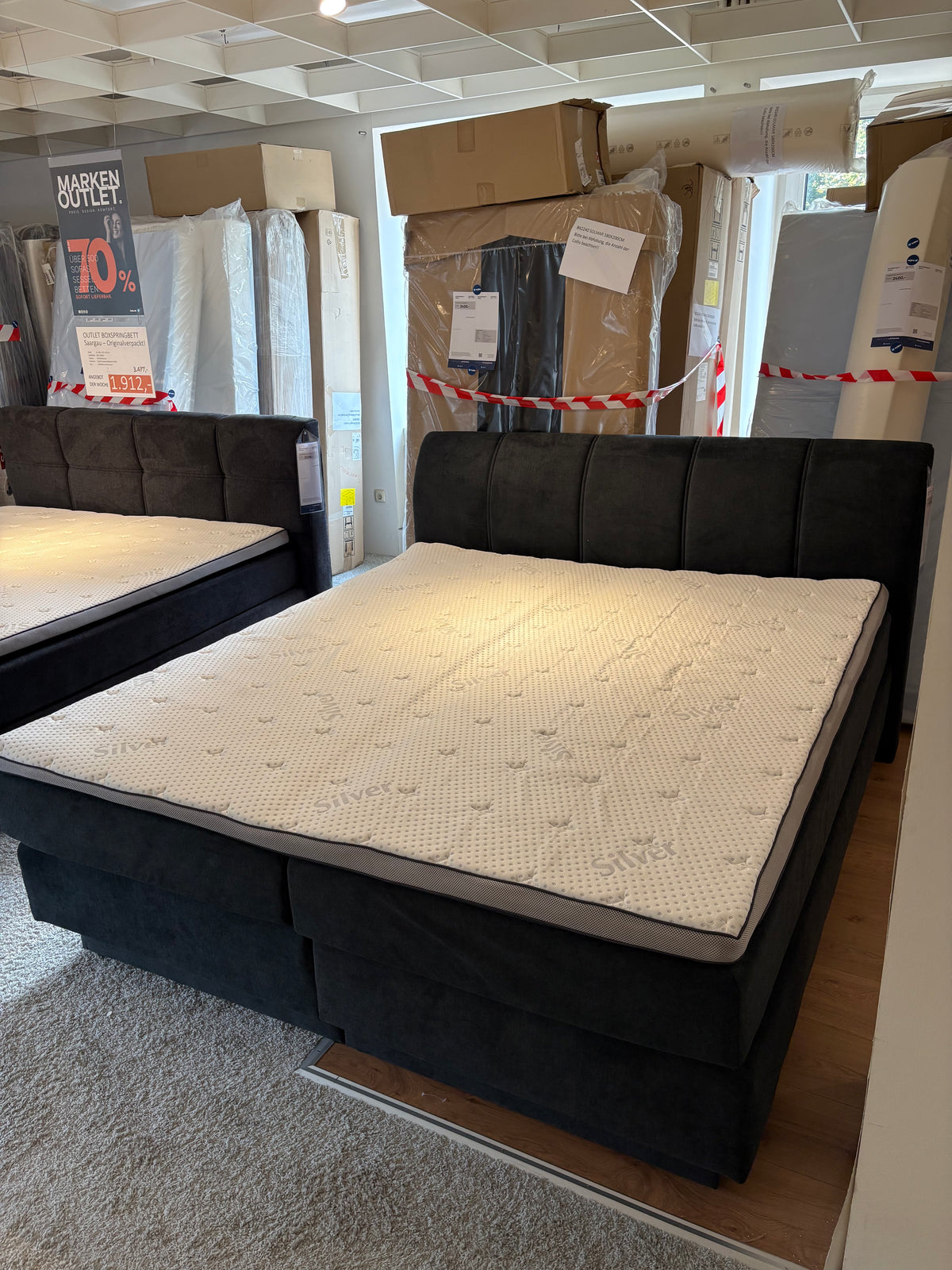 Boxspringbett "Solmar" Originalverpackt | Kabs Essen Steele