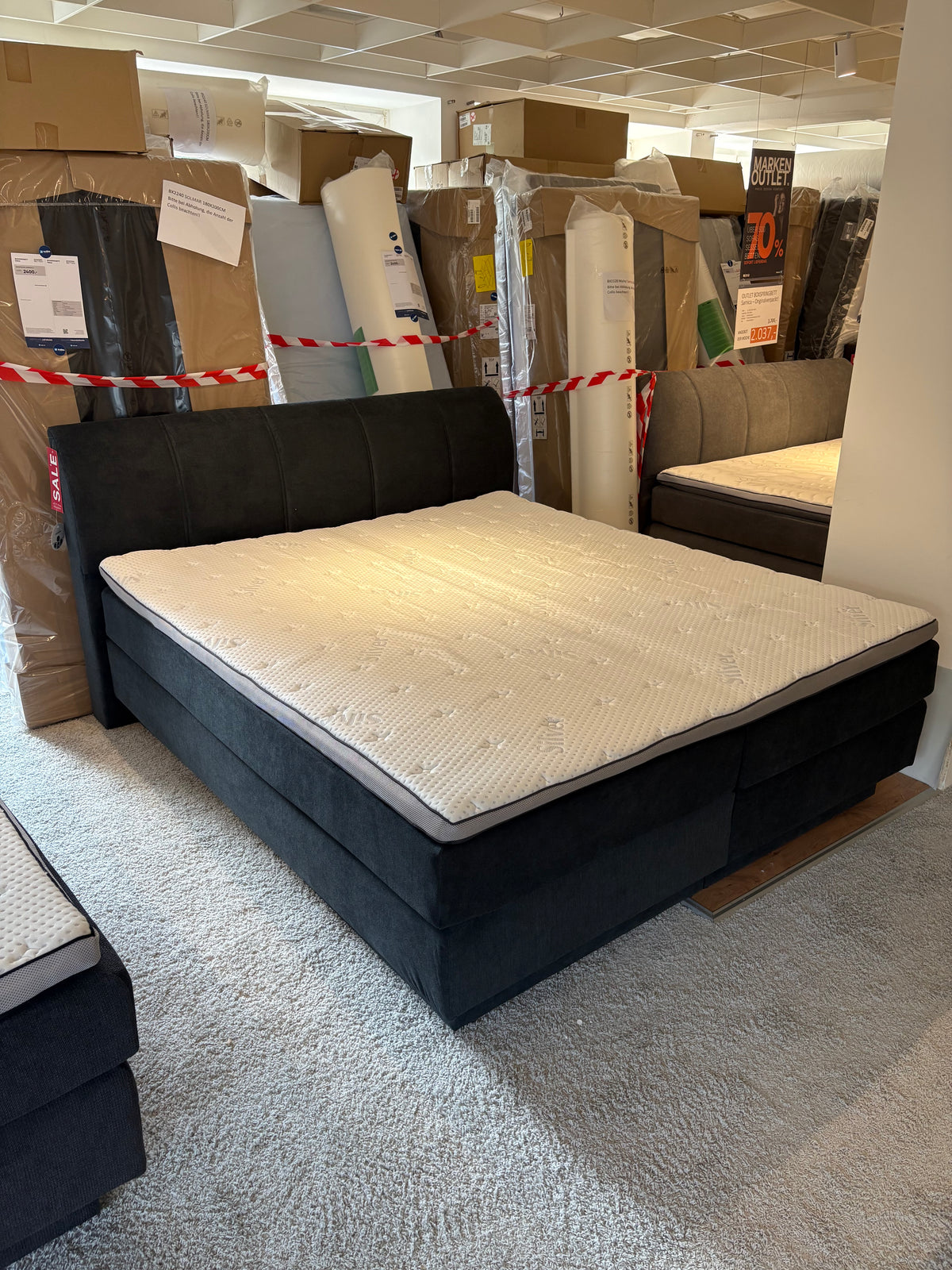Boxspringbett "Solmar" Originalverpackt | Kabs Essen Steele