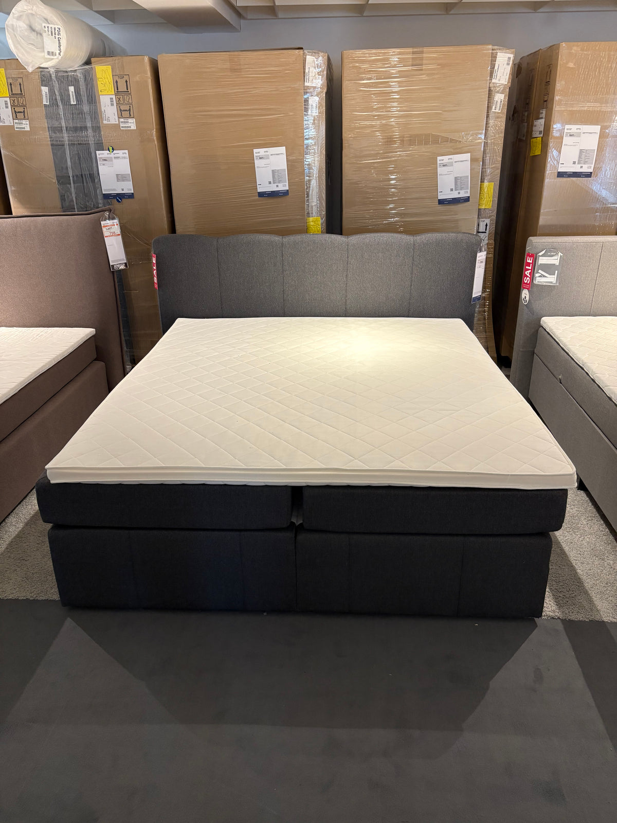 Boxspringbett "Soril" Originalverpackt | Kabs Essen Steele