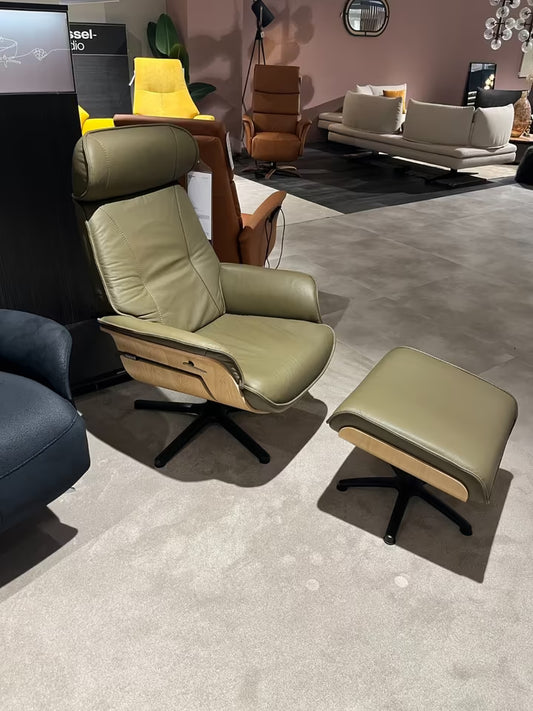 Relaxsessel "Hanna" + Hocker Leipzig