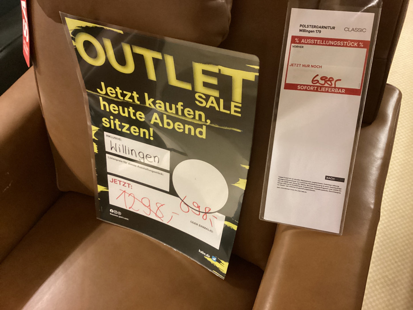 Polstersessel Willingen| Kabs Outlet