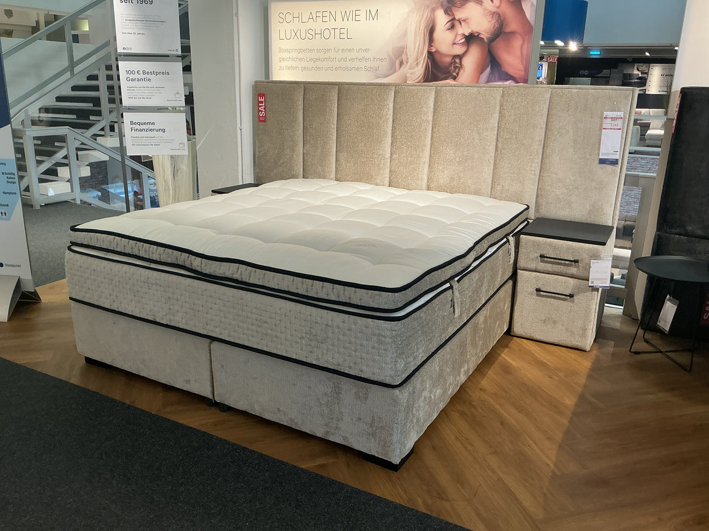 Boxbett "Tahir" inkl. 2 Nachttische "Tahir" I Wandsbek