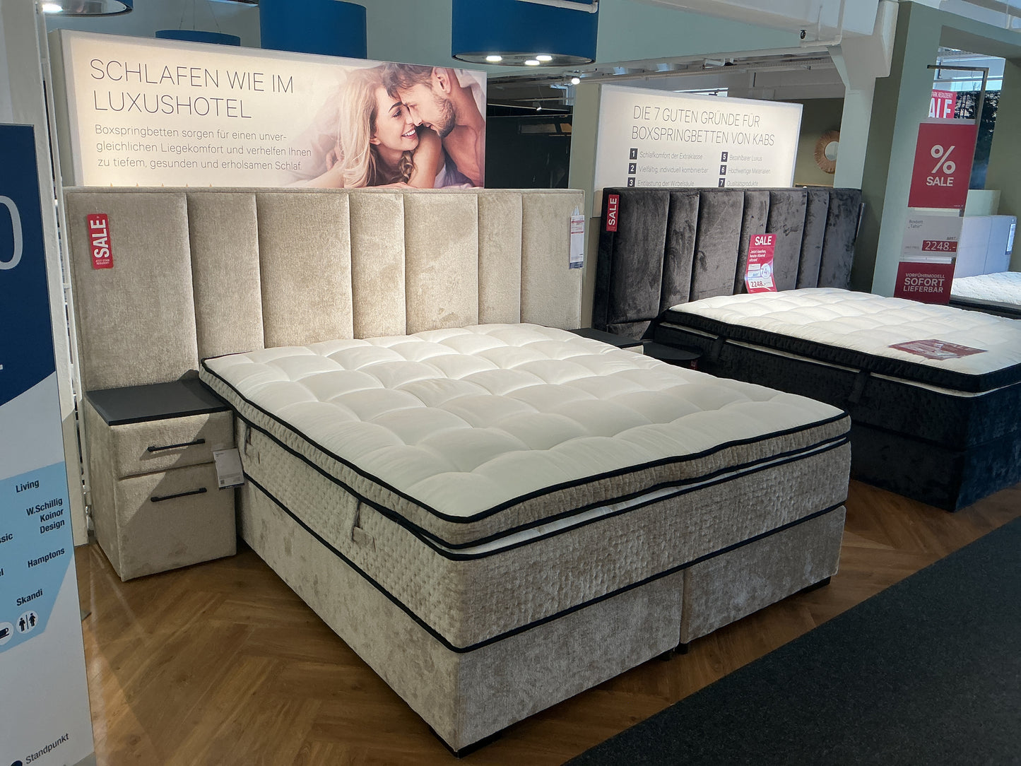 Boxbett "Tahir" inkl. 2 Nachttische "Tahir" I Wandsbek