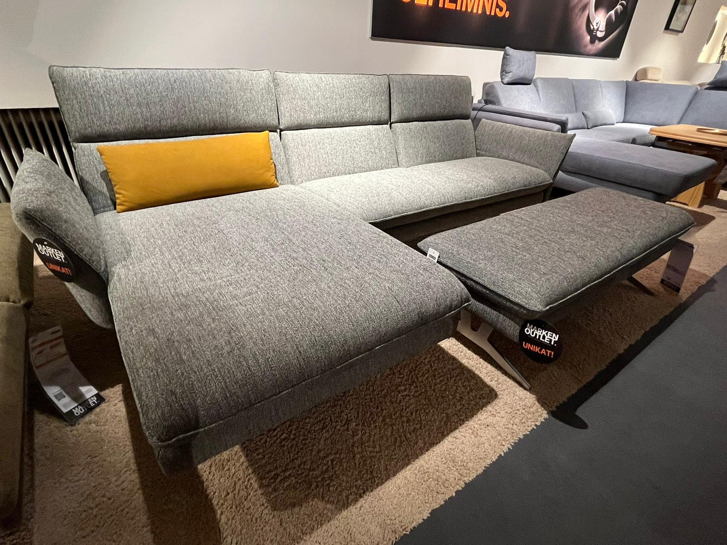 Koinor Ecksofa Maxwell inkl Hockerbank/ Essen