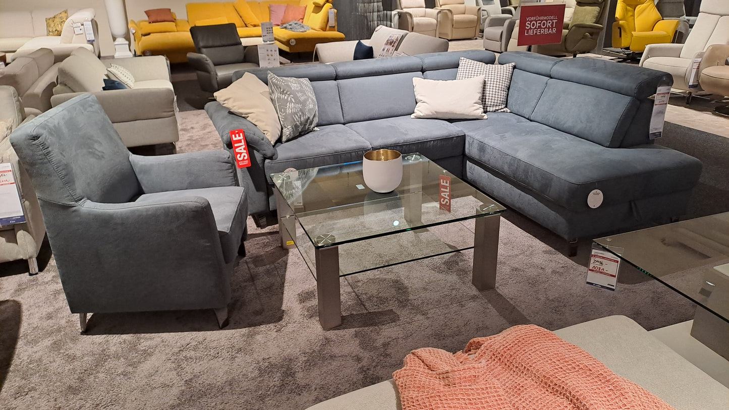 Ecksofa „Scandicci“ + Sessel „Siviano“ | Kabs Cloppenburg